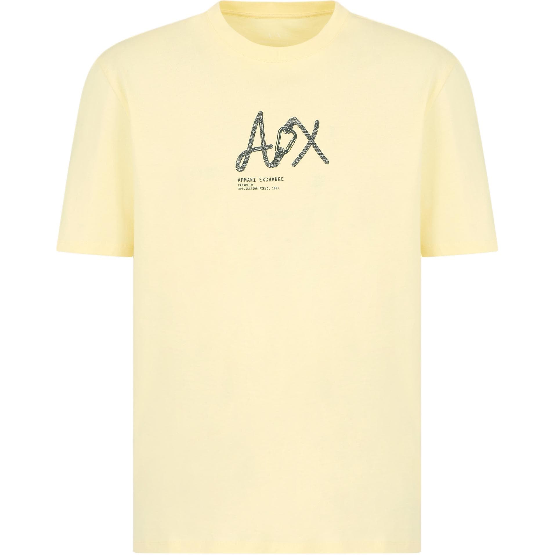 Футболка ARMANI EXCHANGE AE T Рубашка Мужская Желтая - изображение 1