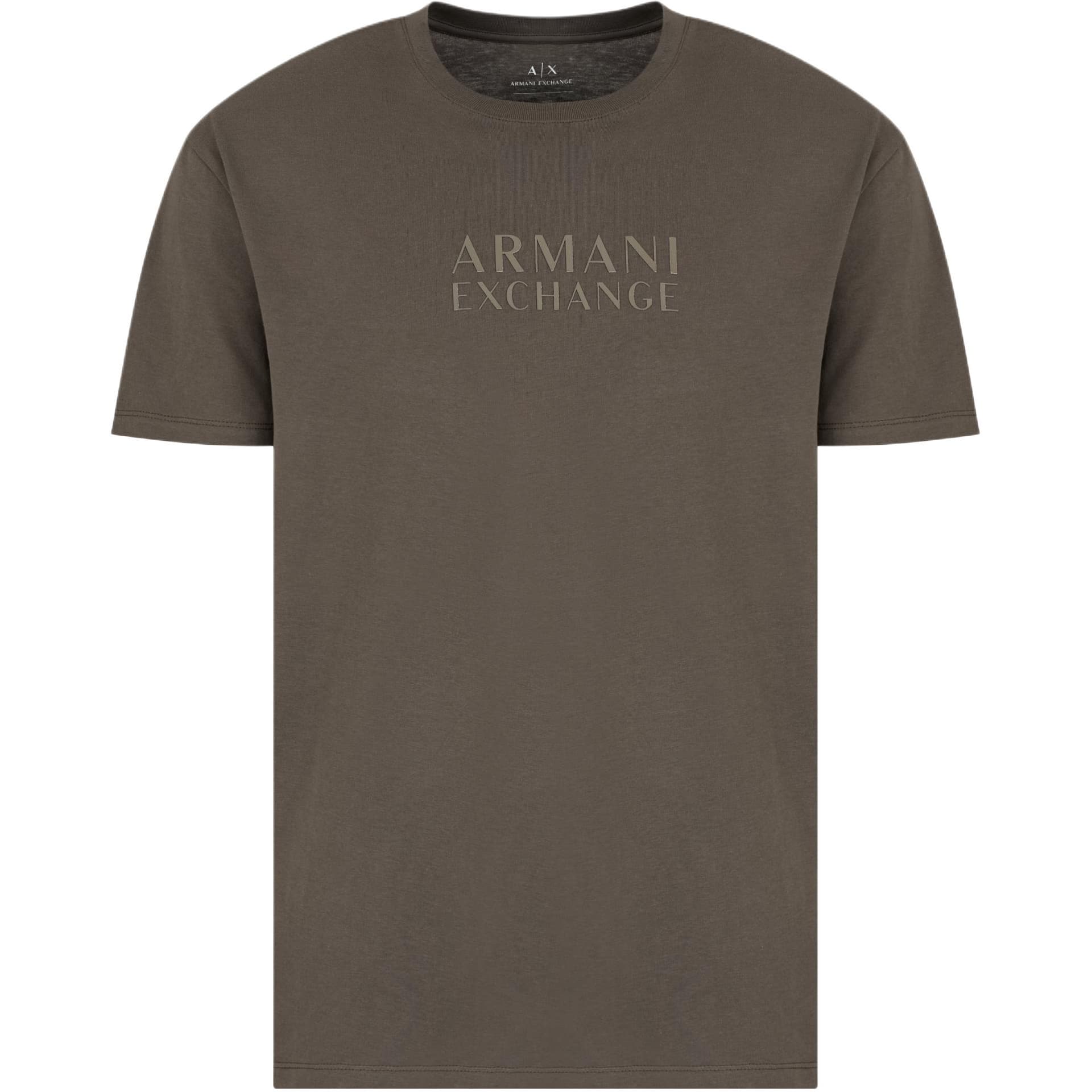 Футболка ARMANI EXCHANGE AE T Рубашка Мужская Темно-Зеленая - изображение 1