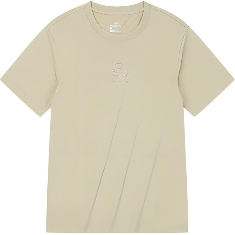 Футболка 361° Life Collection T-Shirt Мужская Серый Лавровый Лист Зеленый - изображение 1
