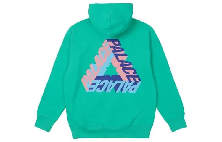 Худи PALACE P-3d Hood Aqua FW21 - изображение 1