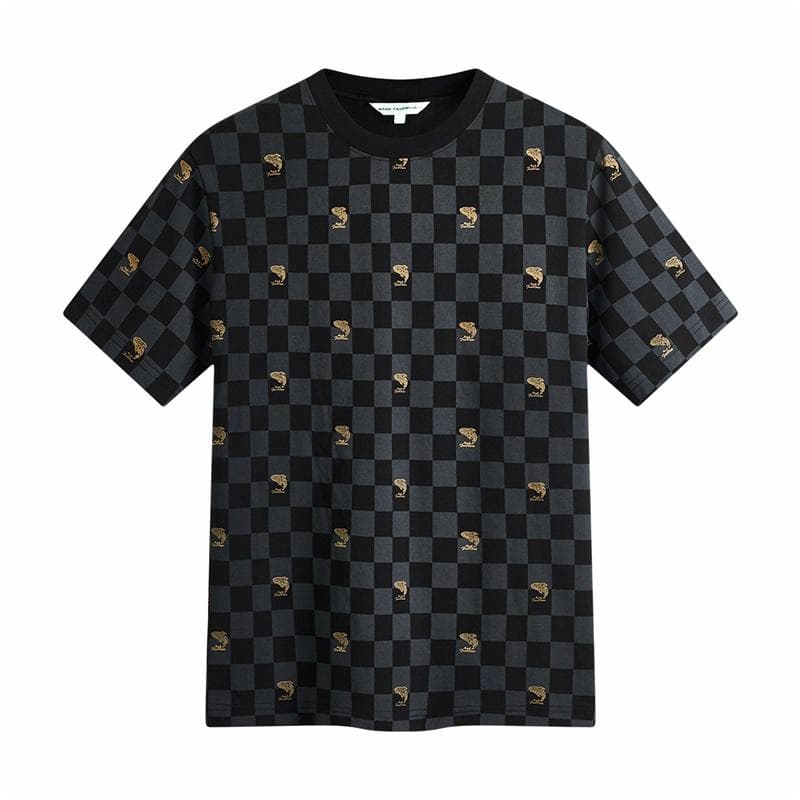 Футболка FAIRWHALE Checkerboard Orca Print T-Shirt - изображение 1
