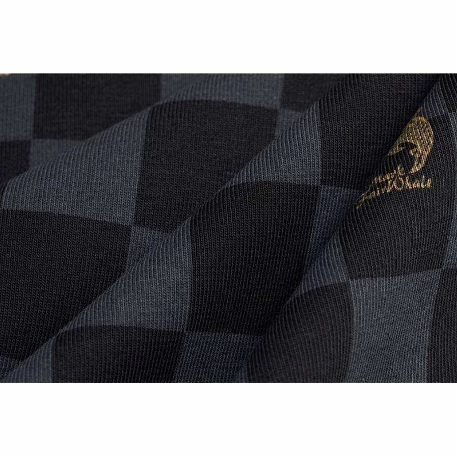 Футболка FAIRWHALE Checkerboard Orca Print T-Shirt - изображение 3