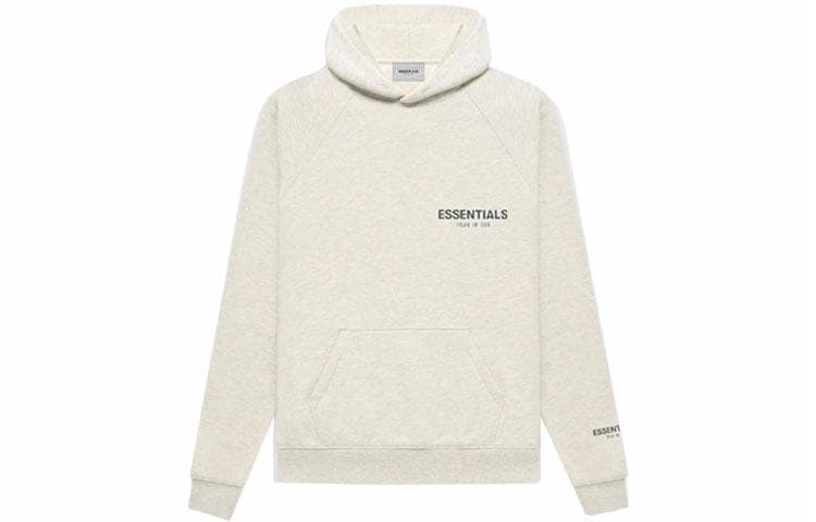 Худи Fear of God Essentials FW21 Pullover Hoodie Light Heather Oatmeal