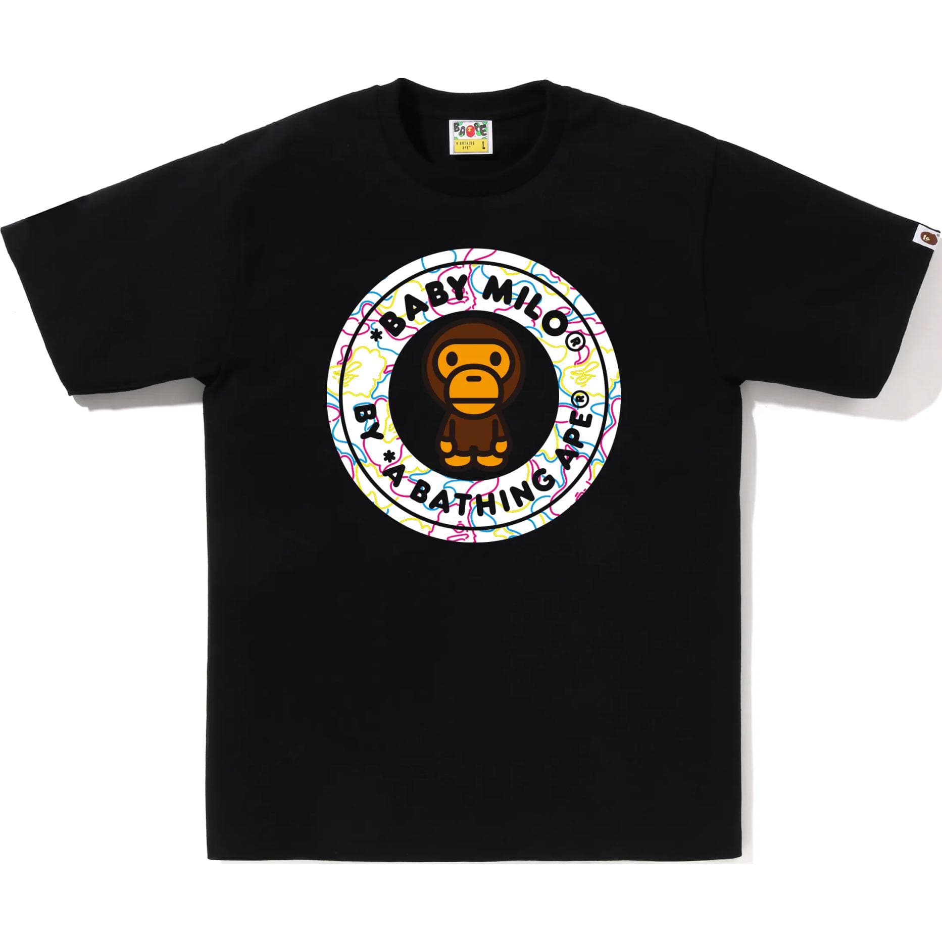 Футболка A BATHING APE NEON CAMO Унисекс T-рубашки - изображение 3