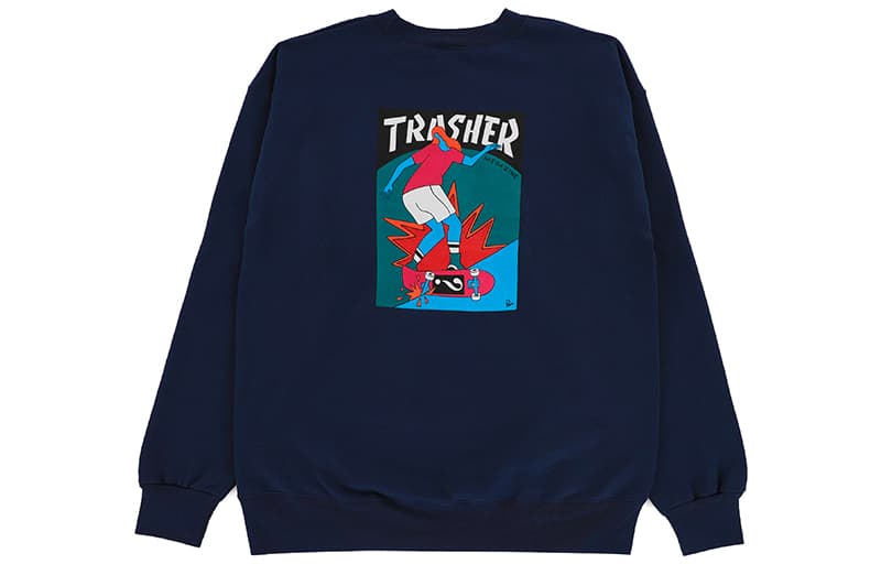 Худи Thrasher x Parra Hurricane Crewneck FW22 - изображение 1