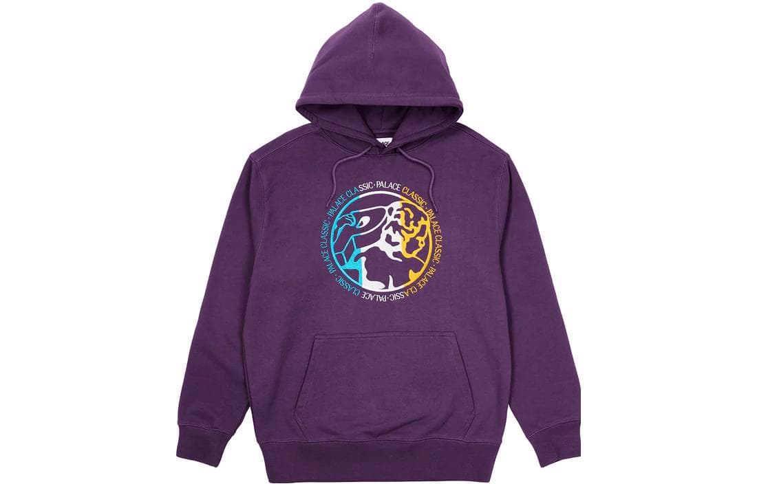 Худи PALACE SS22 Classico Hood Purple - изображение 1
