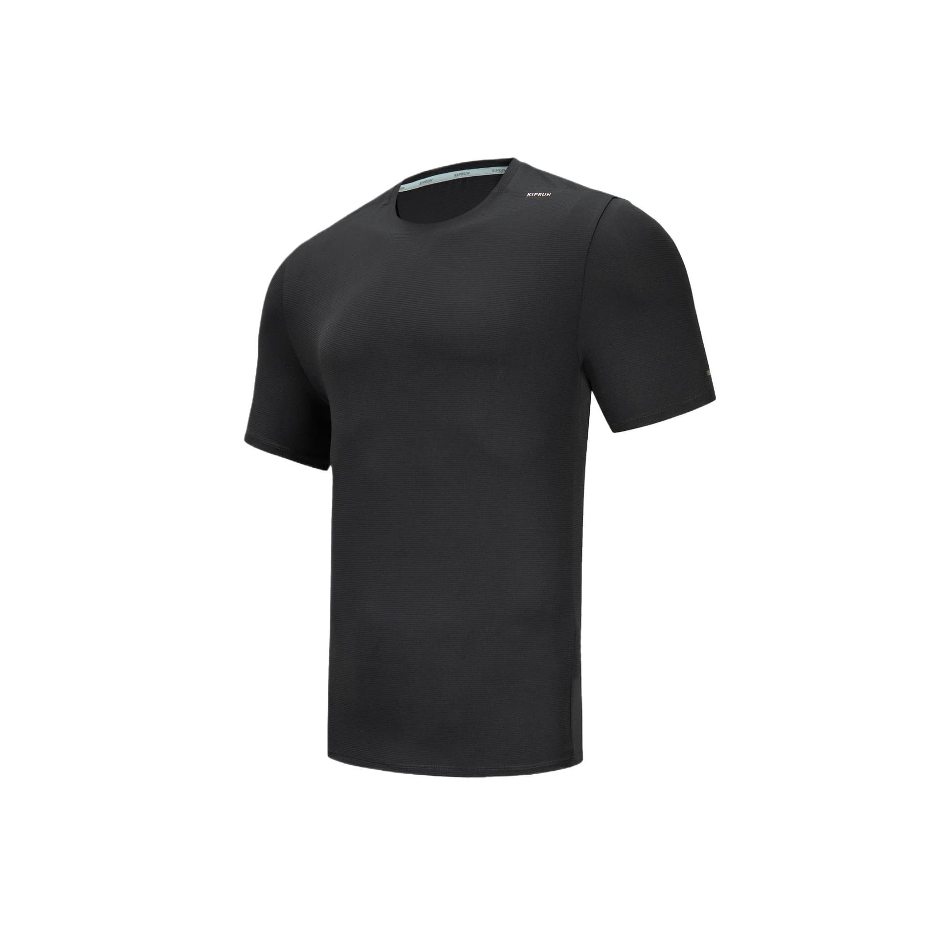Футболка DECATHLON 500 Collection KIPRUN T Рубашка Мужская Угольный Серый - изображение 1