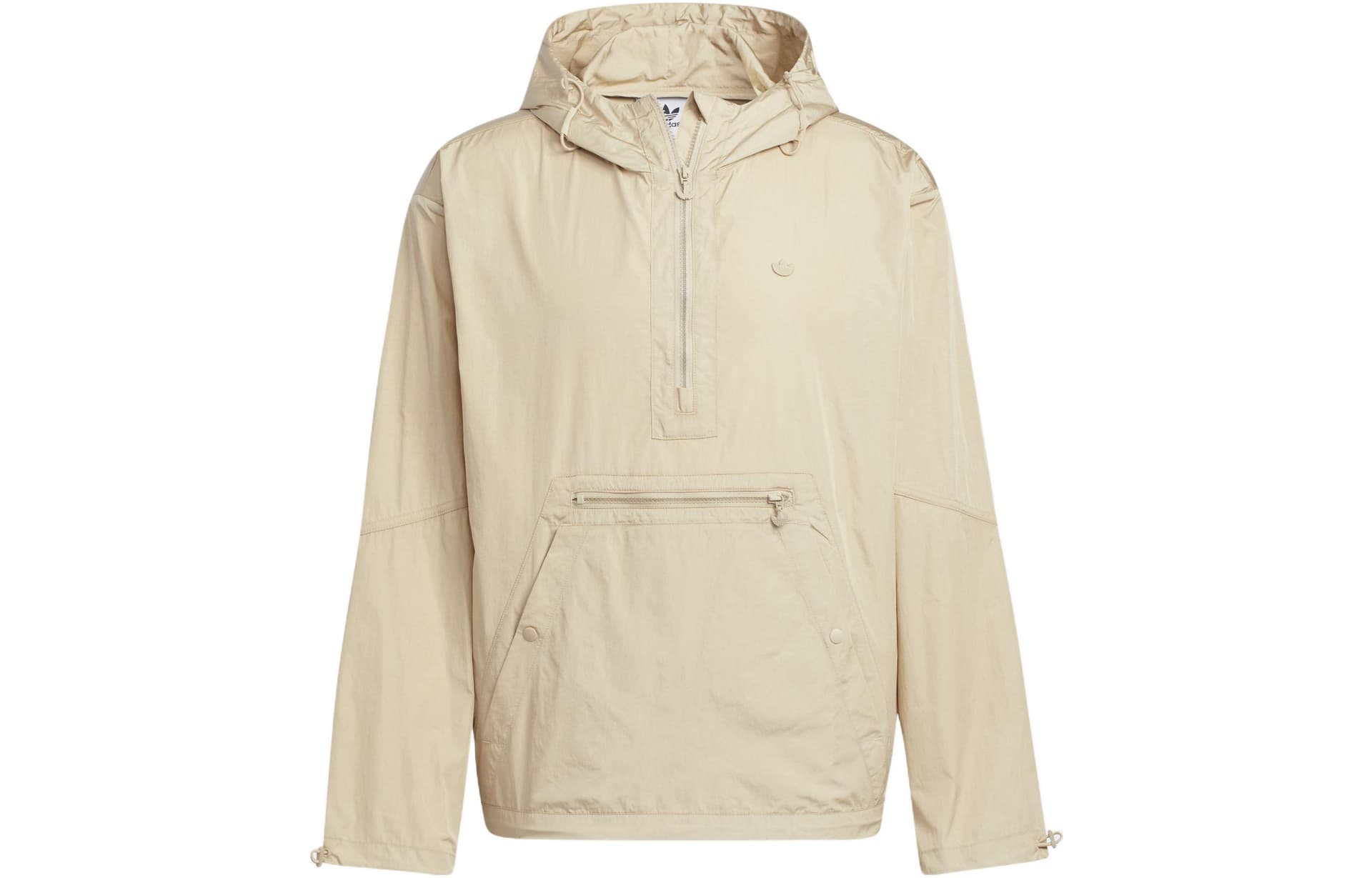 Худи adidas Originals Half-Zip Hoodie Brown - изображение 1