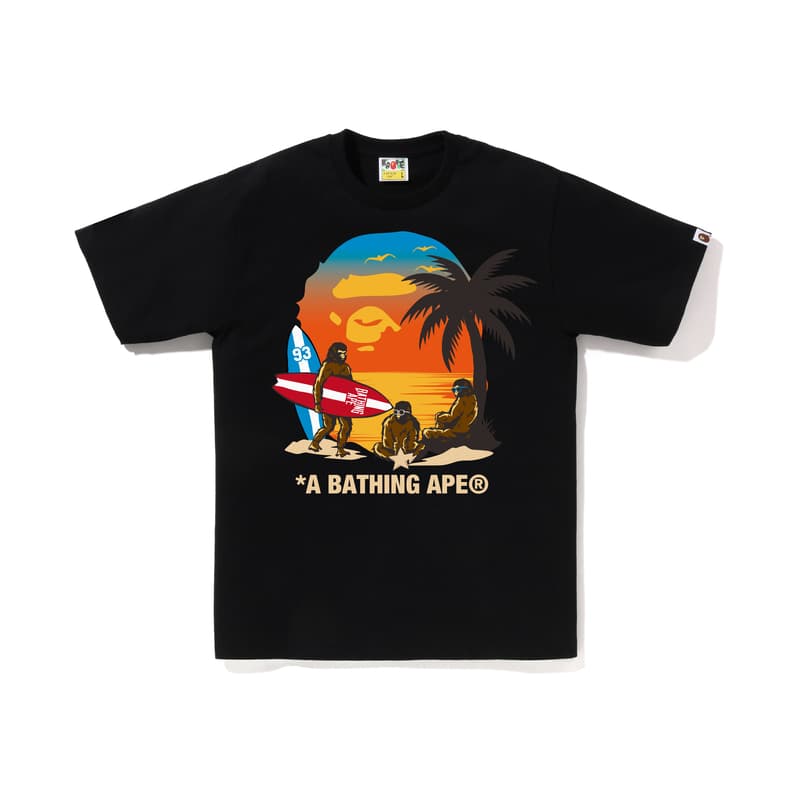 Футболка A BATHING APE Мужские T-рубашки - изображение 1