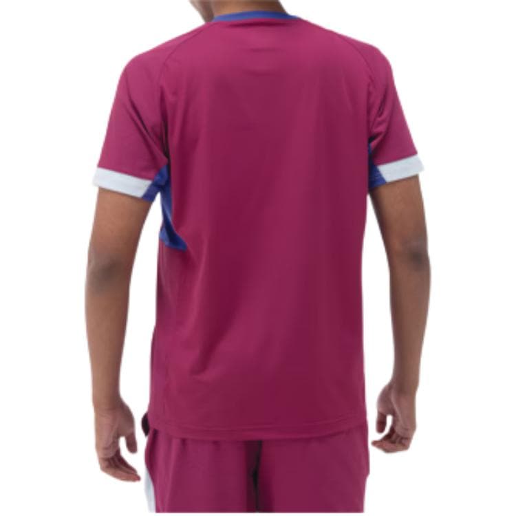 Футболка YONEX Темно-красные унисекс T-рубашки - изображение 3