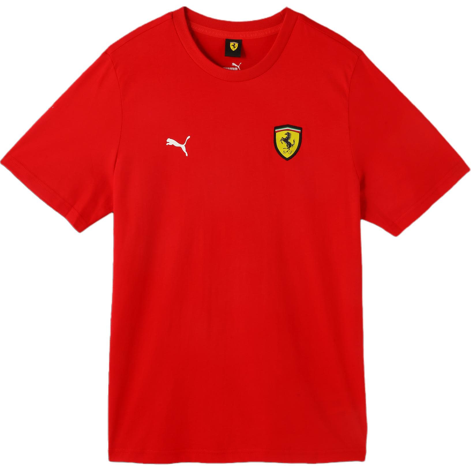 Футболка PUMA Ferrari Racing Collection T-Shirt Мужская Гоночная Красная - изображение 1