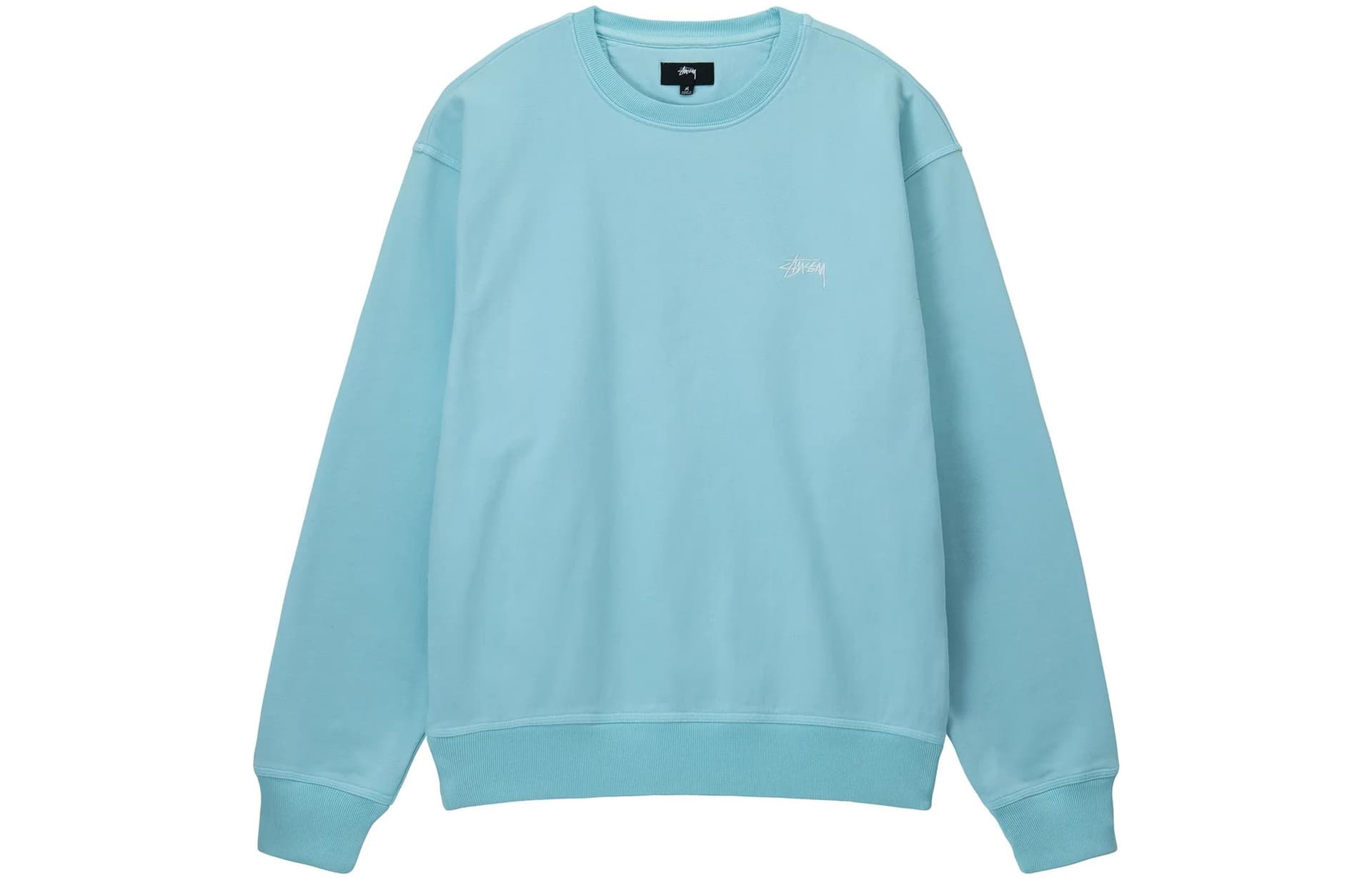 Худи Stussy SS22 Overdyed Stock Logo Crew Logo - изображение 16