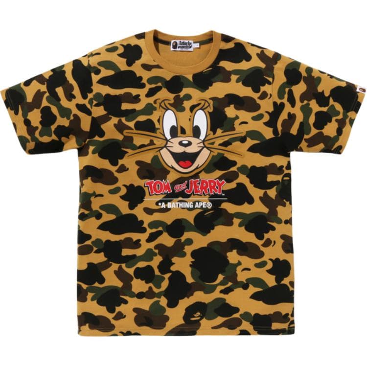 Футболка A BATHING APE X Том и Джерри T Рубашка Мужская - изображение 1