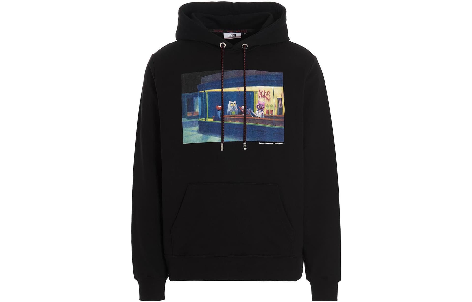 Худи GCDS x Leegan Koo FW22 - изображение 1