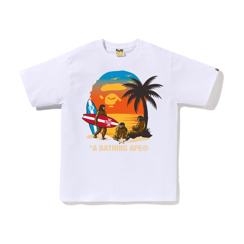 Футболка A BATHING APE Мужские T-рубашки - изображение 2
