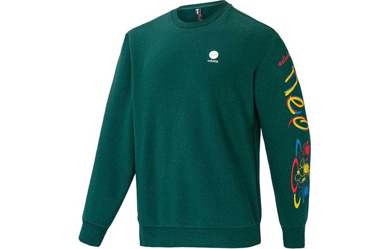 Худи Adidas Neo Толстовка Унисекс Зеленый - изображение 1