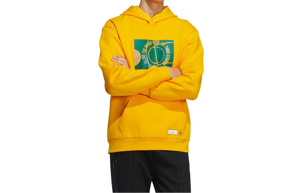 Худи Adidas Neo Толстовка Мужское Желтое - изображение 1