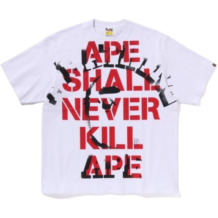 Футболка A BATHING APE Мужские T-рубашки - изображение 4