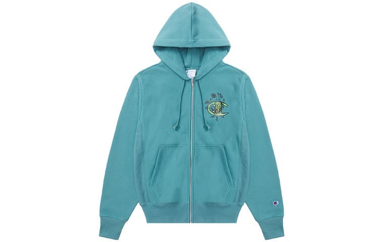 Кофта Champion US Life Logo Zip Floral Sweatshirt - изображение 2