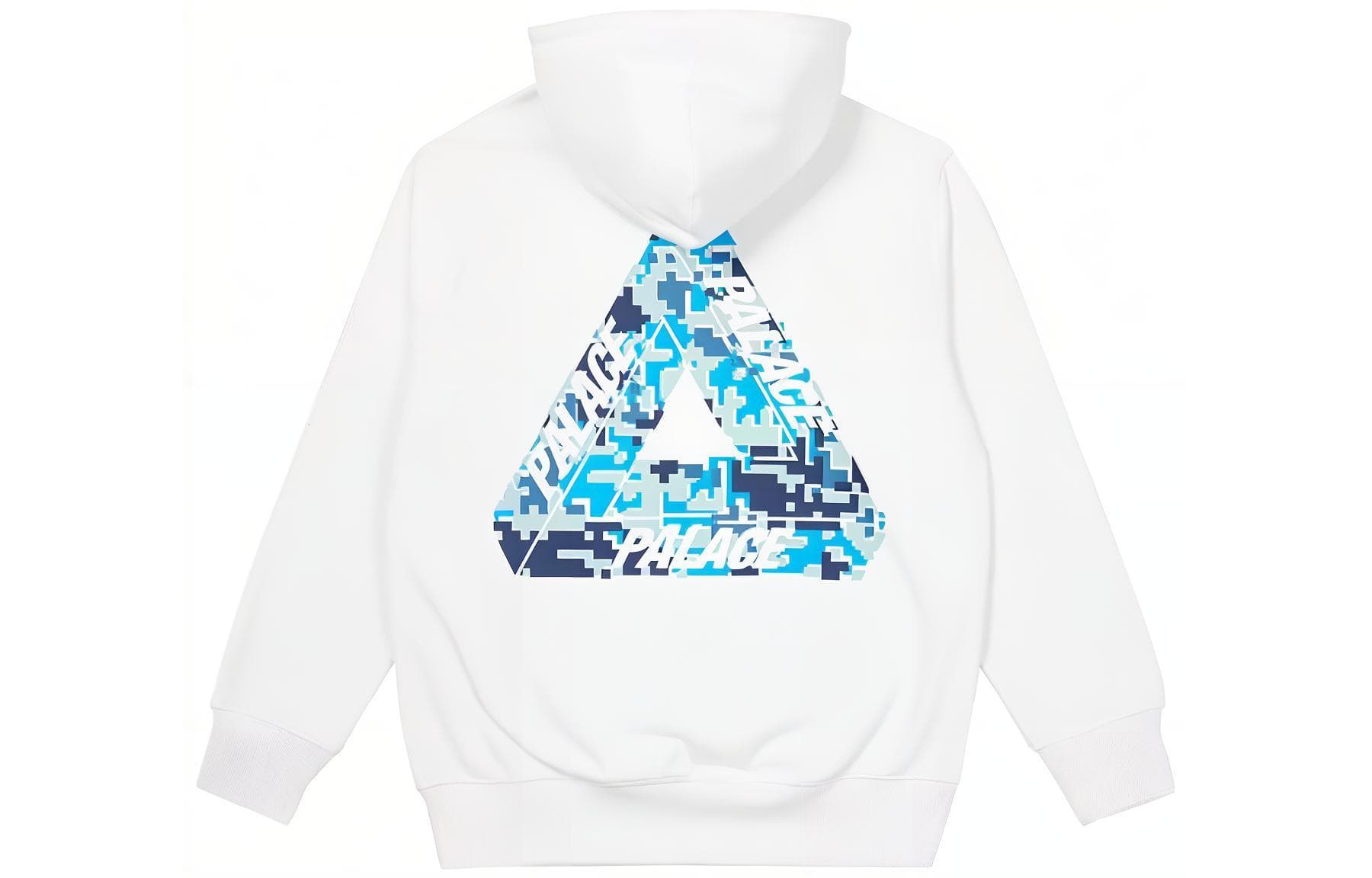 Худи PALACE FW22 Tri-digi Hood White Logo - изображение 1