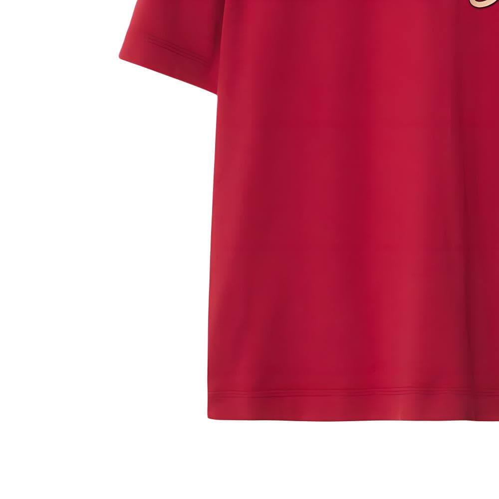 Футболка Burberry SS25 Стандартная (Standard) T-Рубашка Женская Красная - изображение 2