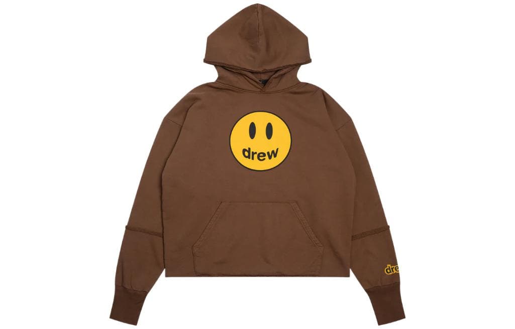 Худи Drew House Mascot Deconstructed Hoodie Brown - изображение 1