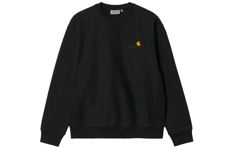 Кофта Carhartt WIP American Script Sweatshirt Black - изображение 1