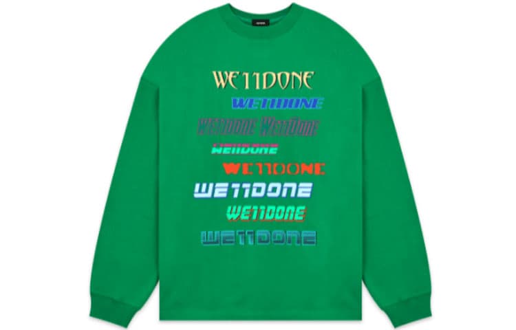 Худи WE11DONE Rare Market Logo - изображение 1