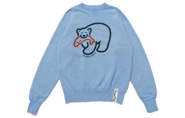 Кофта HUMAN MADE Crewneck Sweatshirt Duck Bear - изображение 1