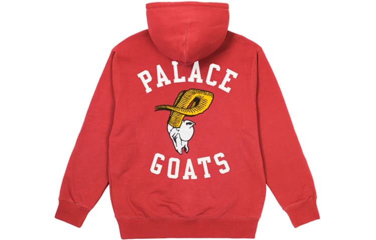 Худи PALACE SS22 Goats Hood Red - изображение 3