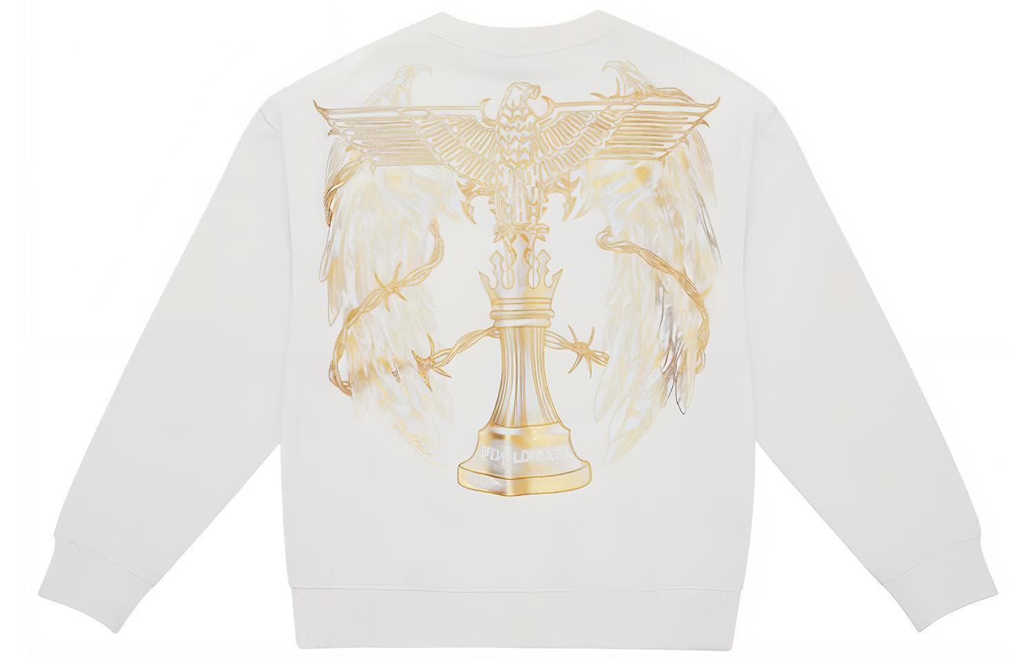 Кофта Boy London Eagle Logo Embroidered Sweatshirt White - изображение 1
