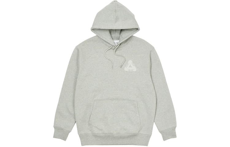 Худи PALACE x Calvin Klein Tri-Ferg Hood Light Grey Marl Logo - изображение 1