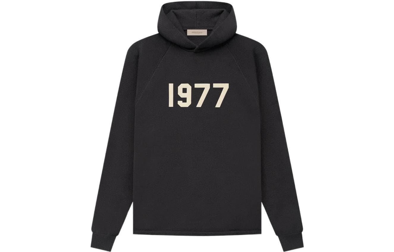 Худи Fear of God Essentials SS22 Knit Hoodie Iron 1977 - изображение 1