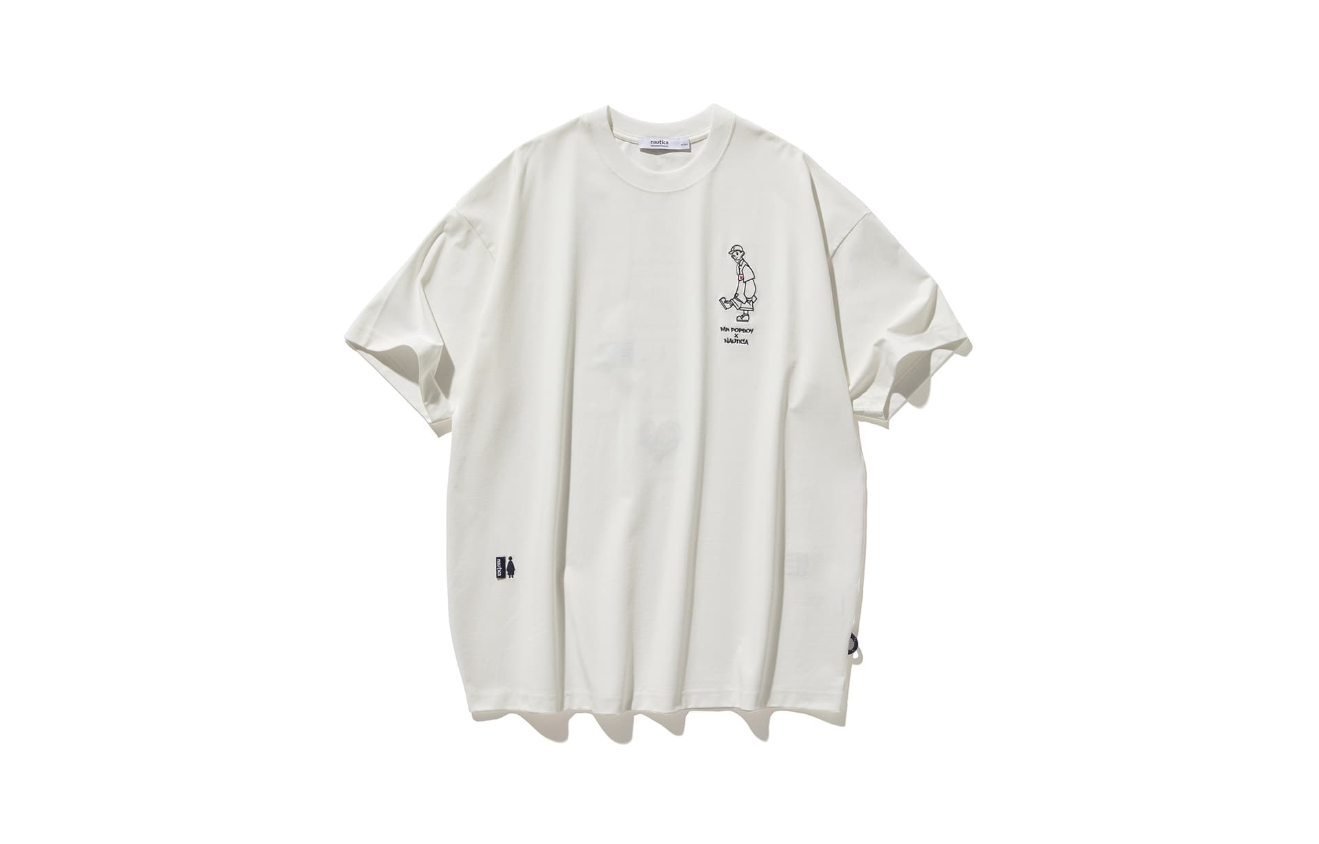 Футболка nautica white sail x POPBOY SS24 T - изображение 1