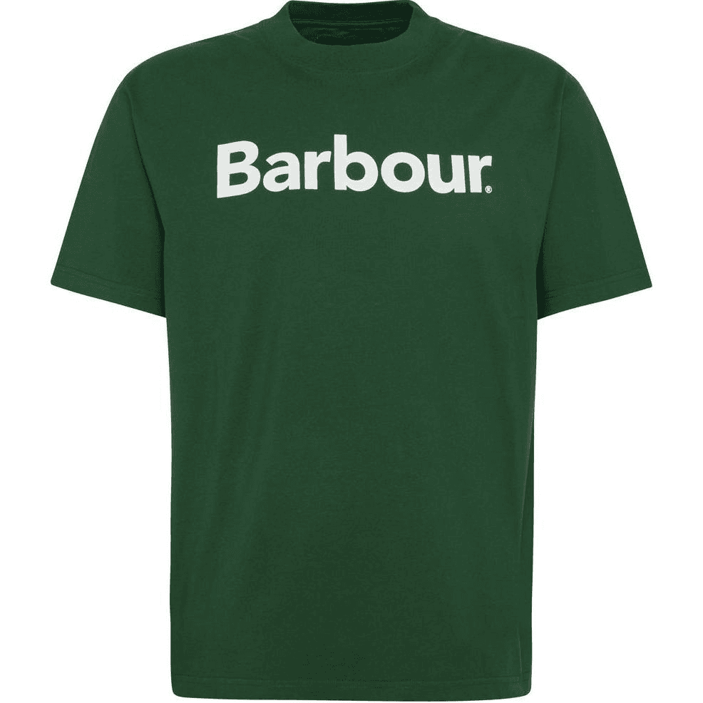 Футболка Barbour SS25 T Рубашка Мужская Зеленая - изображение 1