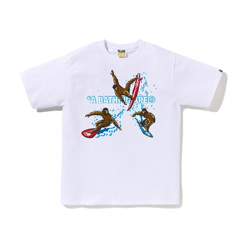 Футболка A BATHING APE Мужские T-рубашки - изображение 2