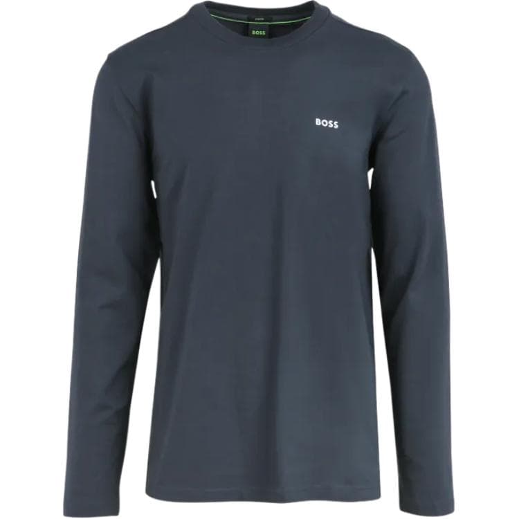 Футболка Hugo Boss Мужские Синие Рубашки - изображение 1