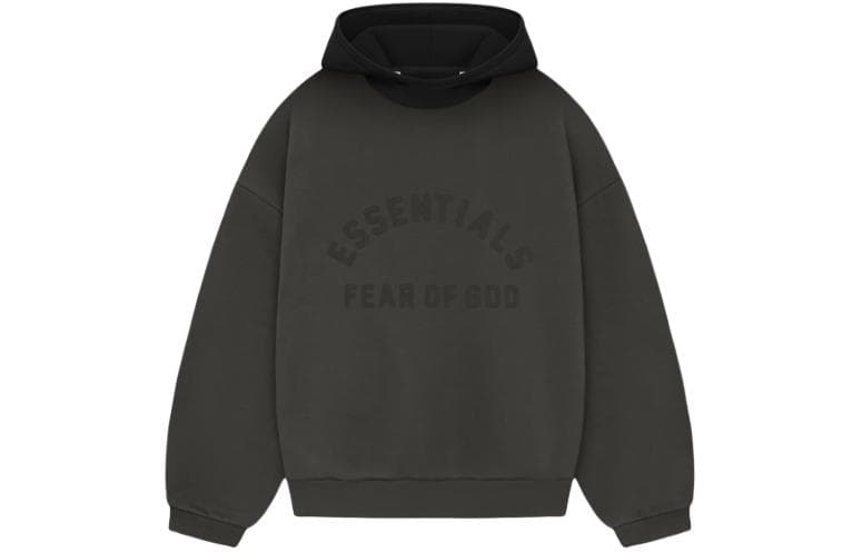 Худи Fear of God Essentials SS24 Nylon Fleece Hoodie InkJet Blk - изображение 1