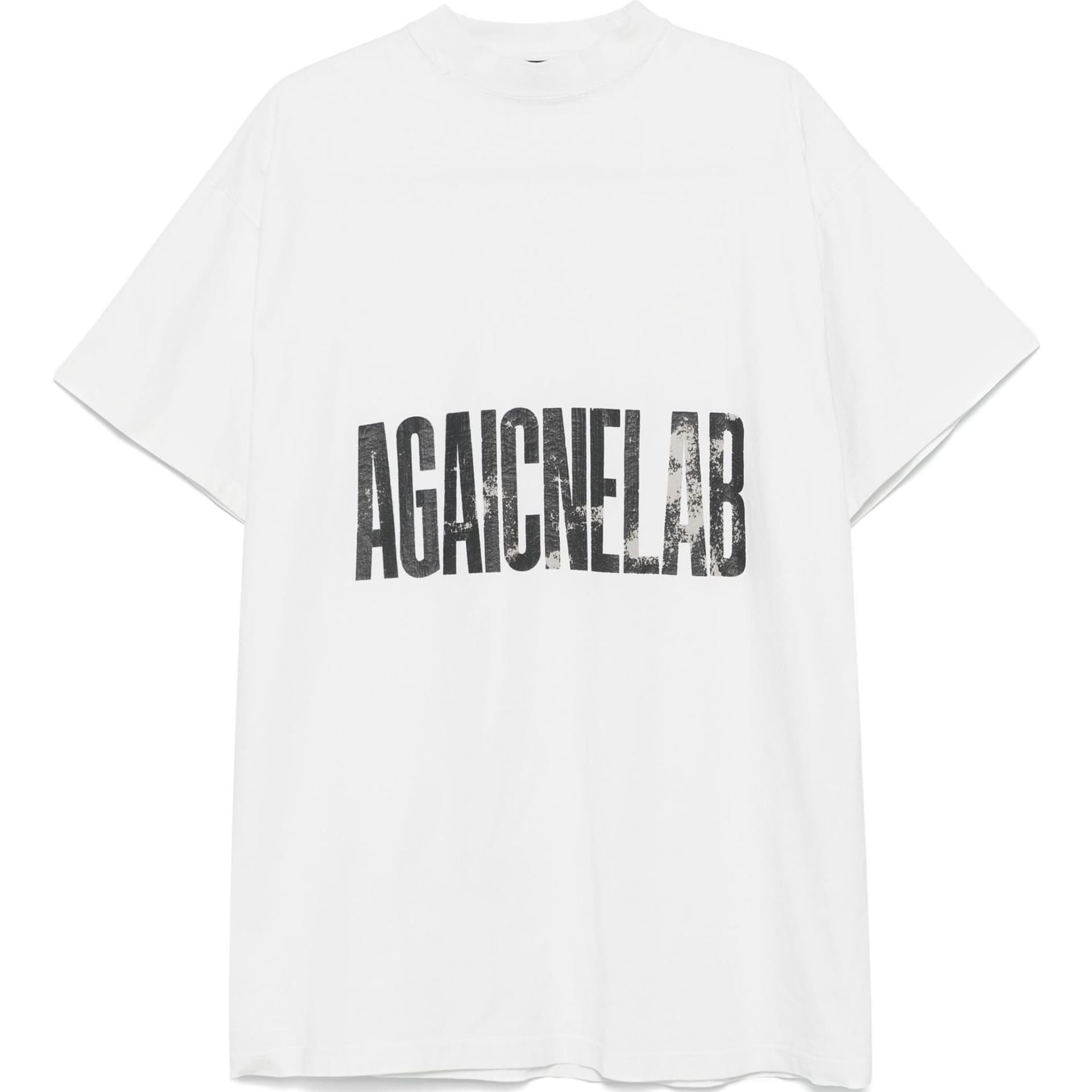 Футболка Balenciaga FW23 T-Shirt Стандартный крой Мужской Белый - изображение 1