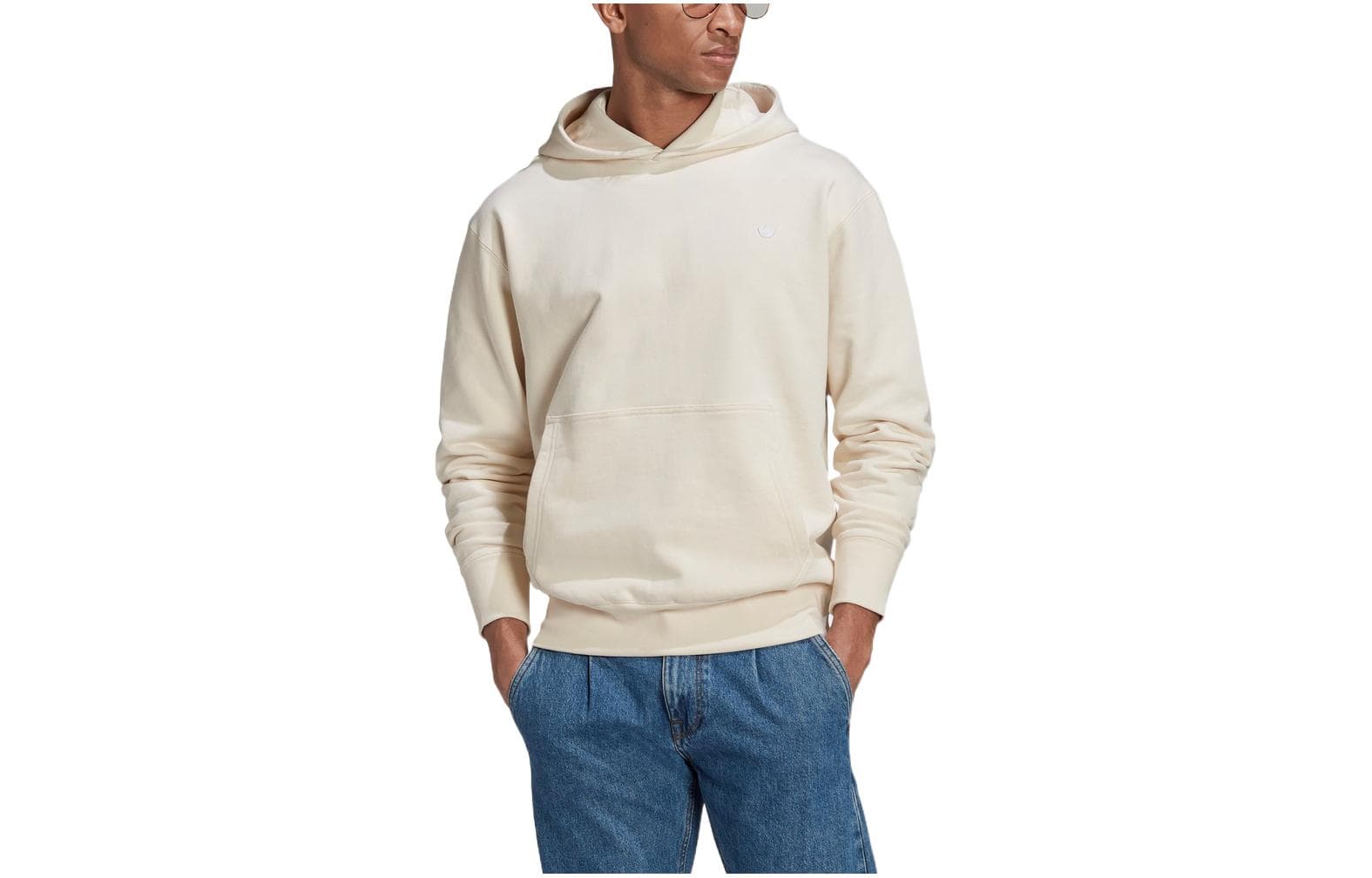 Худи adidas Originals Hoodie Beige - изображение 1