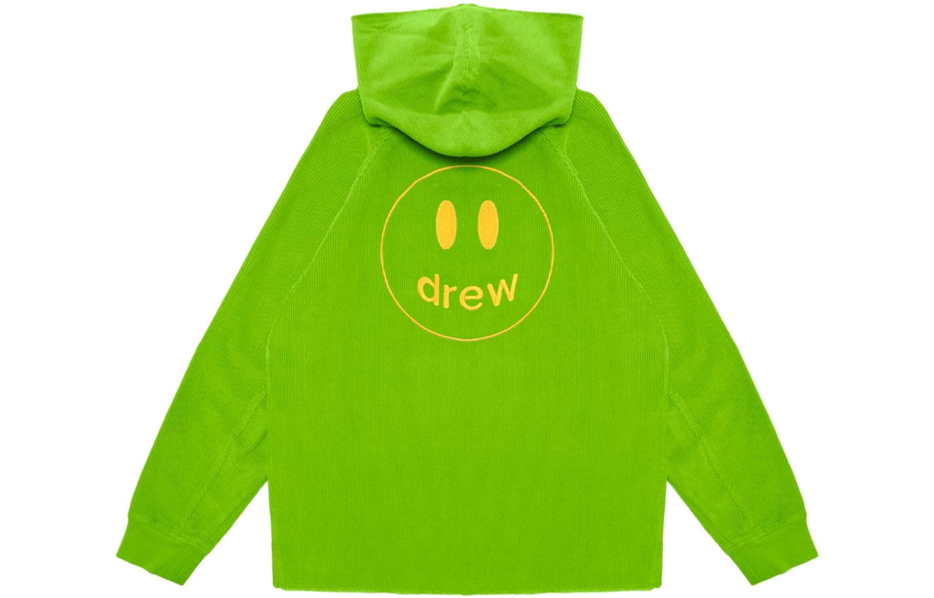 Худи Drew House Corduroy Hoodie Lime - изображение 1
