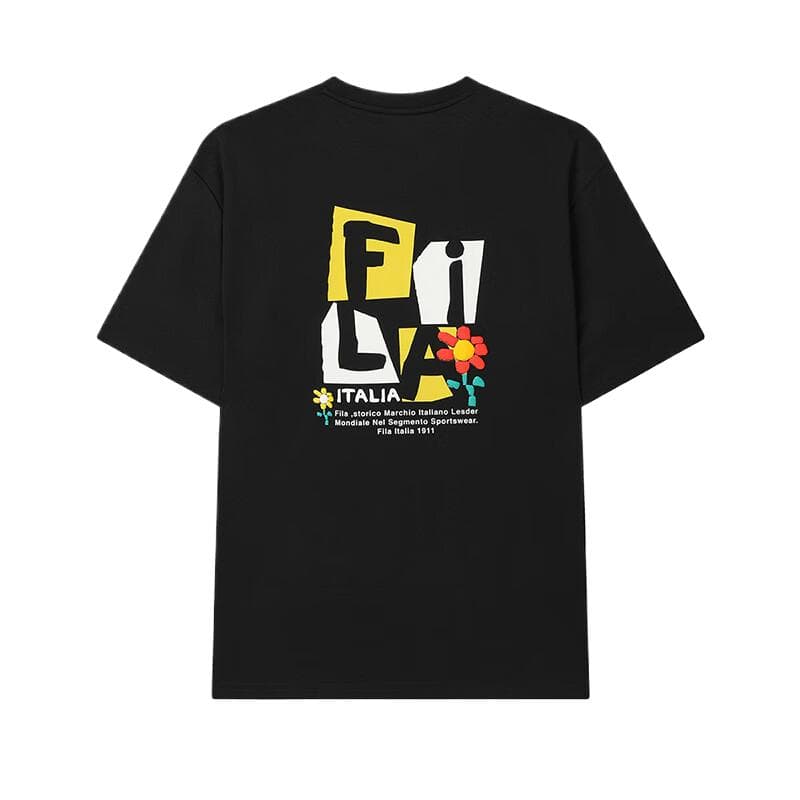 Футболка FILA ORIGINALE T-Shirt Унисекс Черный - изображение 2