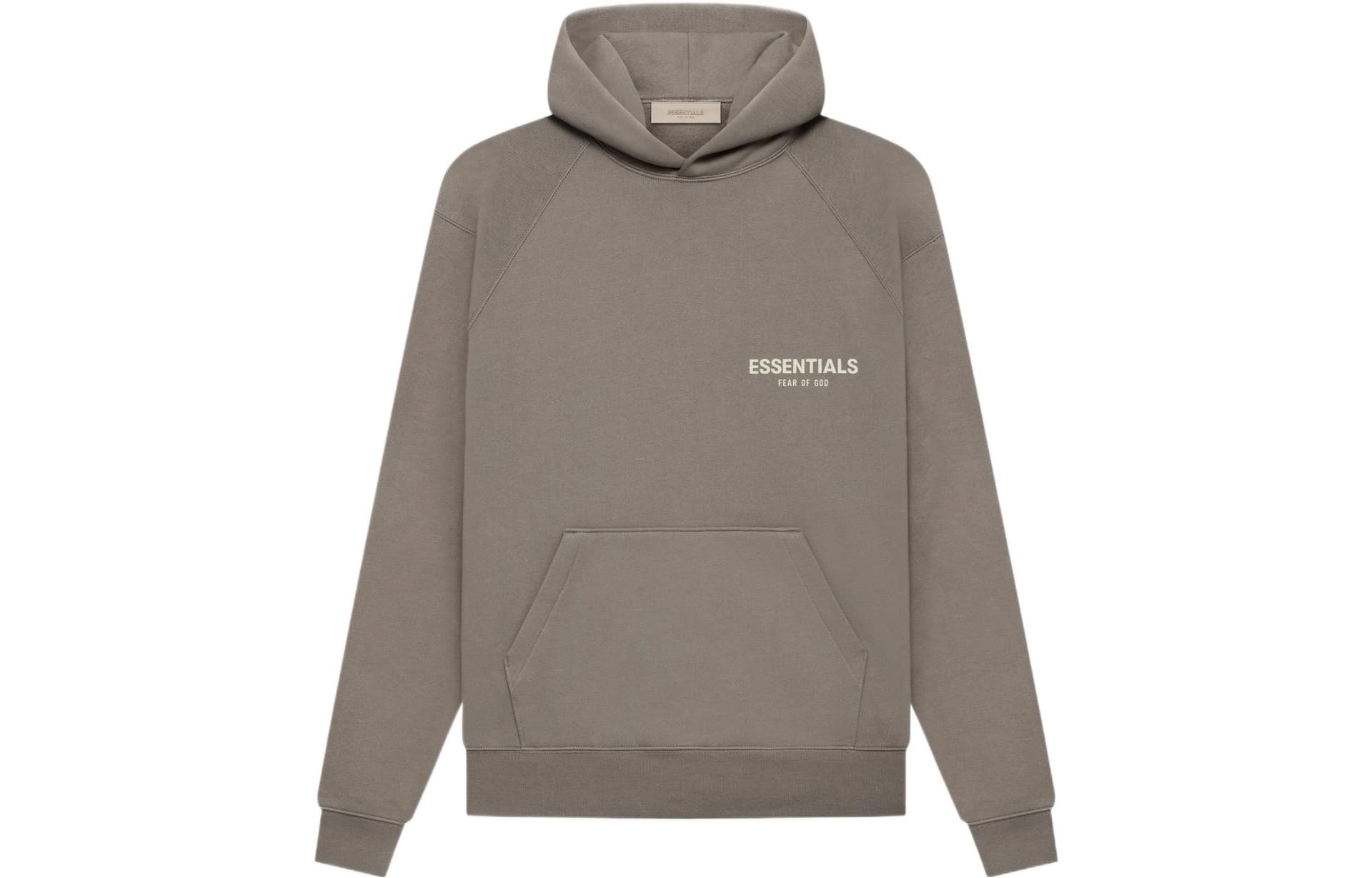 Худи Fear of God Essentials SS22 Hoodie Desert Taupe Logo - изображение 1