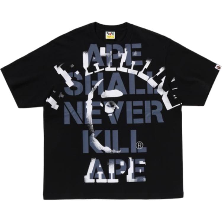 Футболка A BATHING APE Мужские T-рубашки - изображение 7