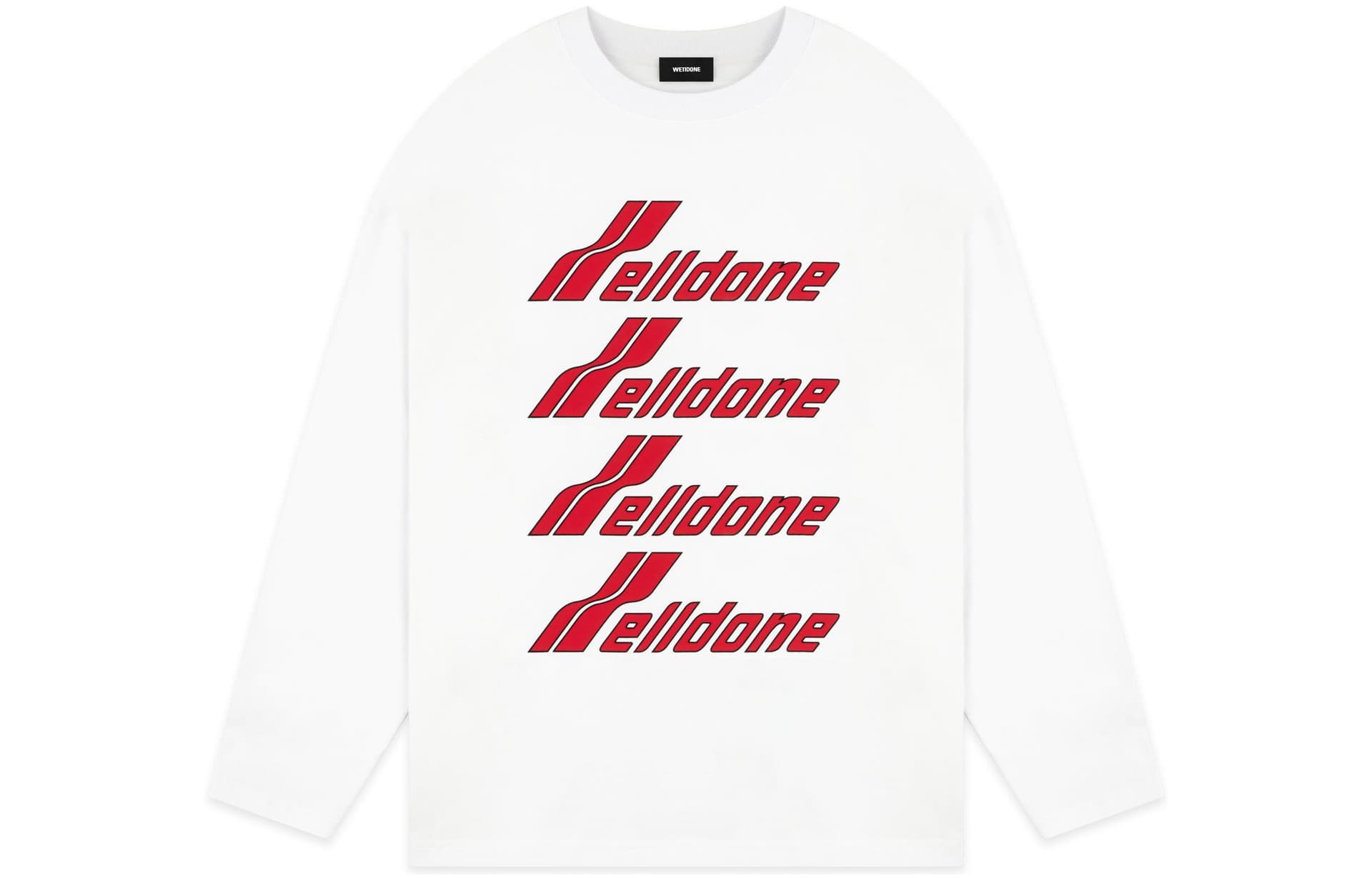 Худи WE11DONE SS22 Logo - изображение 1