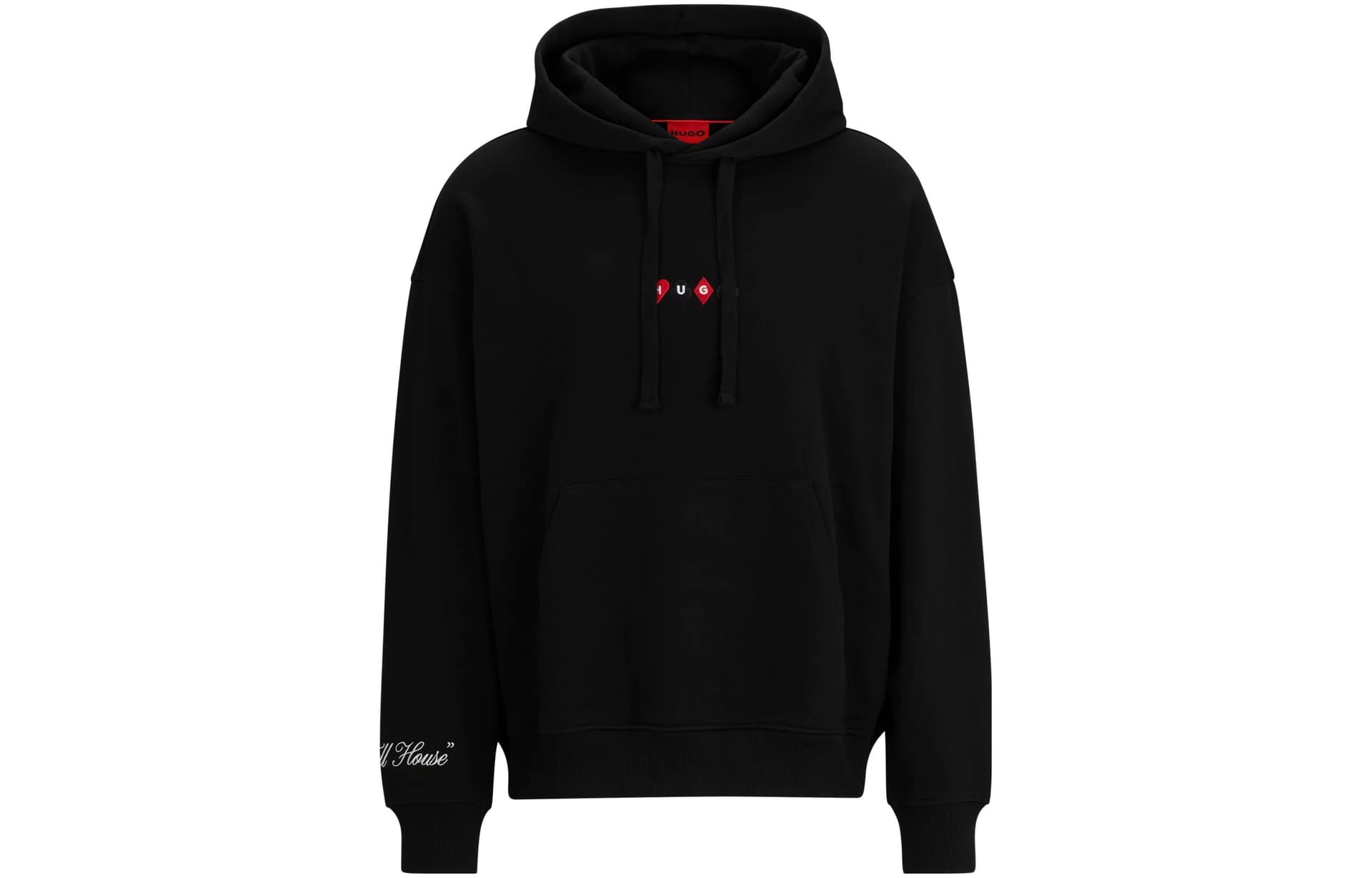 Худи HUGO BOSS Худи-ханьфу платье Мужское Черное - изображение 1