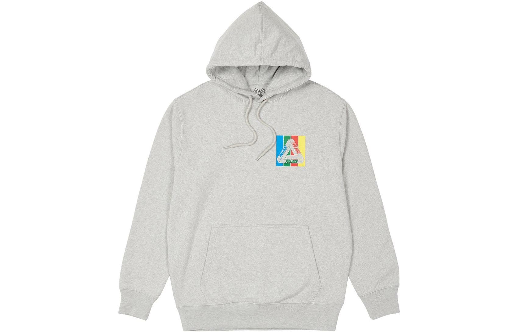 Худи PALACE SS22 Tri-emb Hood Grey Marl - изображение 1