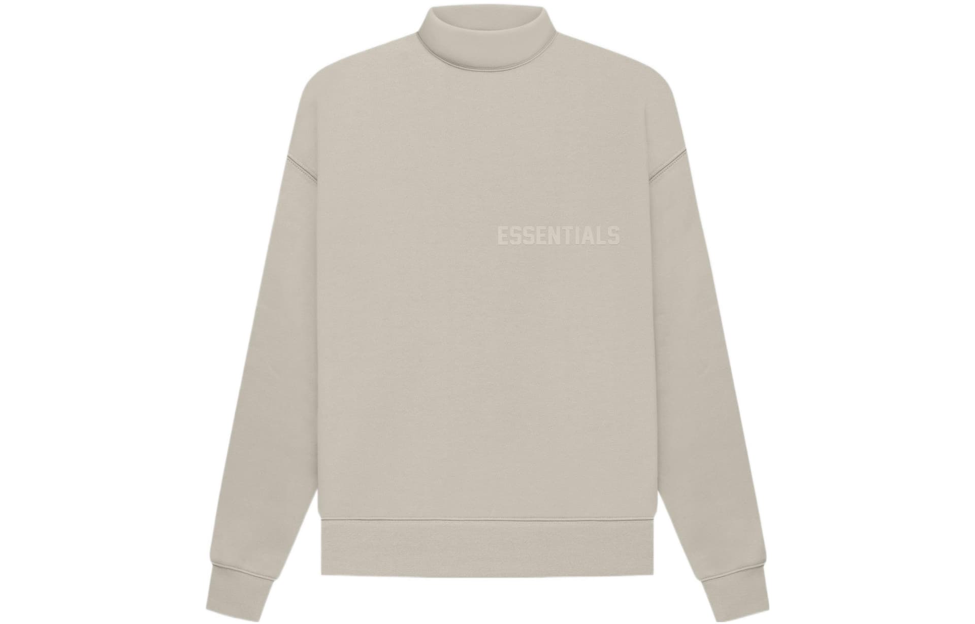 Худи Fear of God Essentials Mockneck Smoke Logo - изображение 1