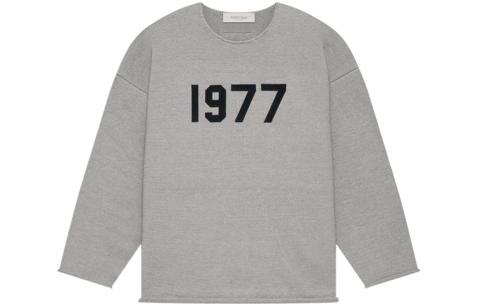 Худи Fear of God Essentials SS22 Raw edge sweater Dark Oatmeal 1977 - изображение 1