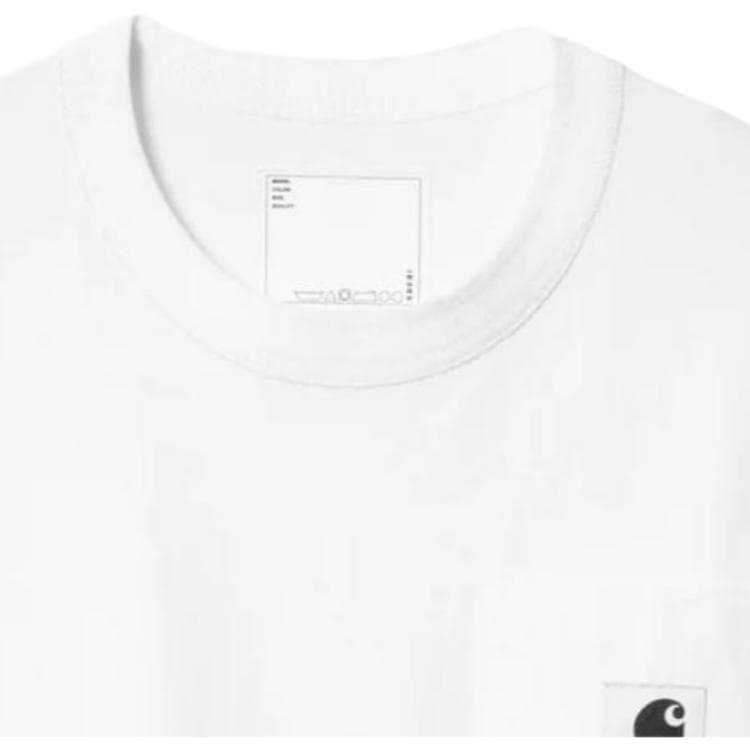 Футболка Sacai x Carhartt WIP FW23 - изображение 3